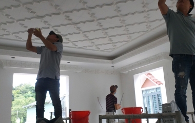 THẠCH CAO - QUY TRÌNH GIÁM SÁT VÀ THI CÔNG CÁC LOẠI TRẦN