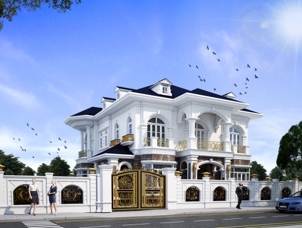 Biệt thự tân cổ điển 3